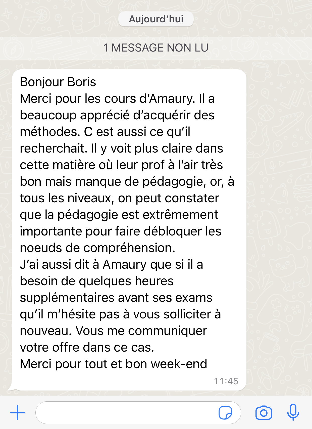 Avis Milieu