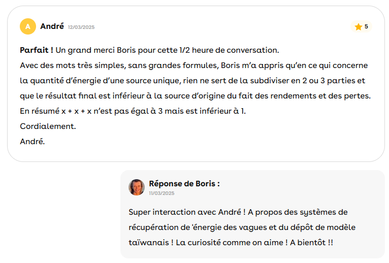 Avis Anne-Sophie